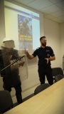 Wizyta w Komendzie Powiatowej Policji w Tucholi i zajęcia na strzelnicy